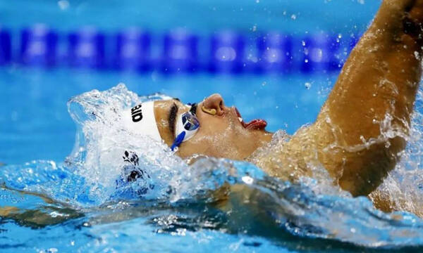 Κολύμβηση: Ο Απόστολος Χρήστου κατέκτησε την 6η θέση στον τελικό των 50μ ύπτιο (video)