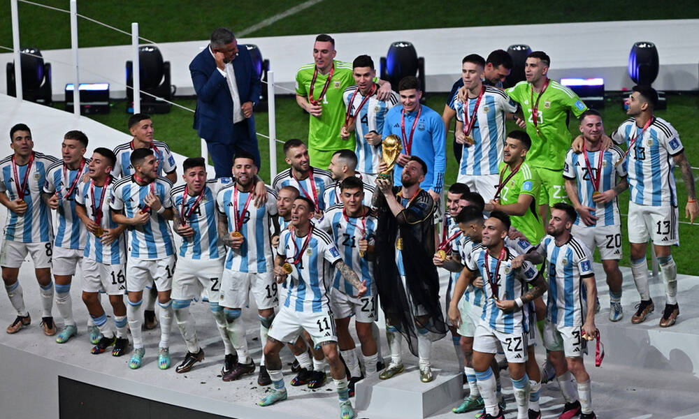 Μουντιάλ 2022: Το σήκωσε η Αργεντινή – Η απονομή στον «βασιλιά» Μέσι (Video)