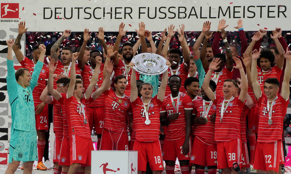 Ανασκόπηση 2022: Πάρτι στη Bundesliga η Μπάγερν με το δέκατο σερί!