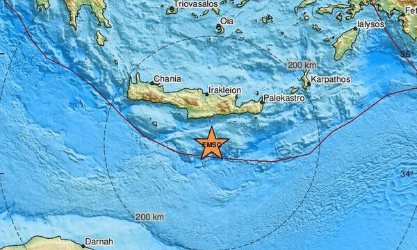 Σεισμός νότια της Κρήτης (pics)