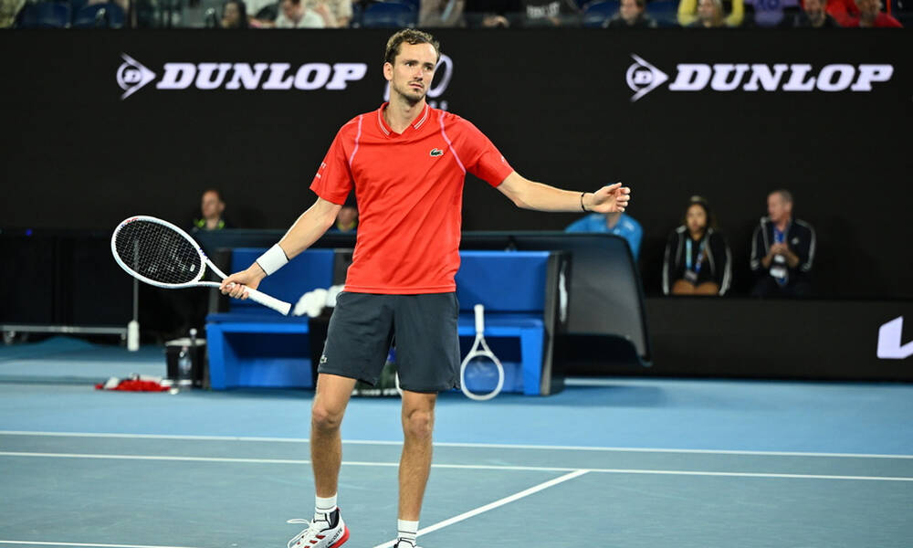 Australian Open: Εκτός συνέχειας και ο Μεντβέντεφ! (video)
