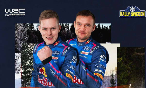 WRC: Νικητής ο Τάνακ στο Ράλι Σουηδίας