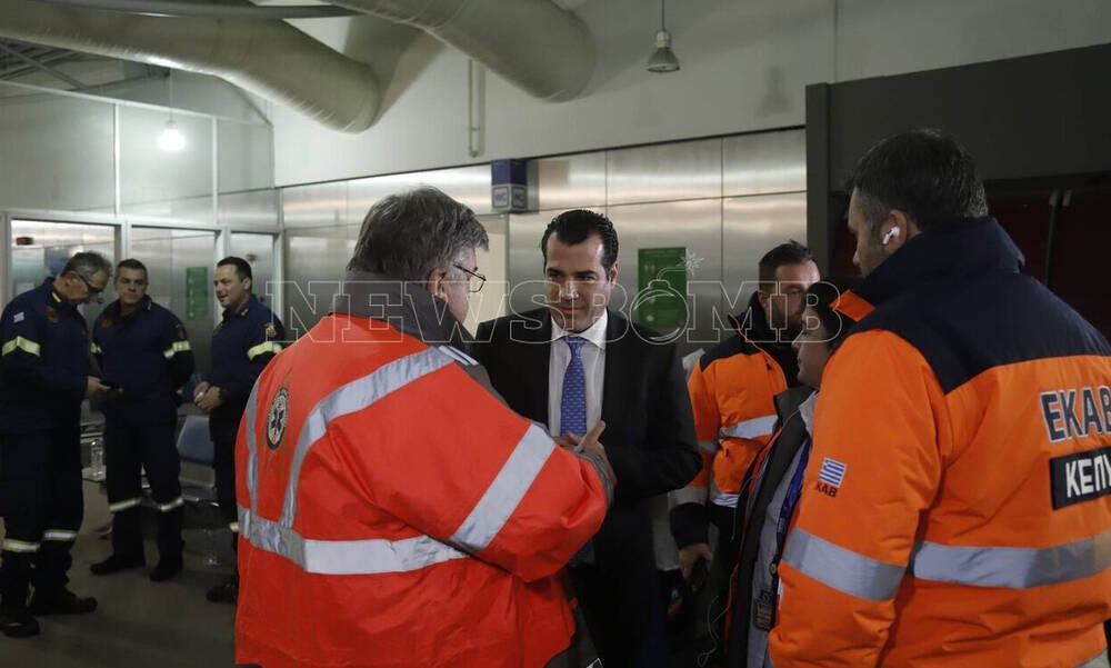 Σεισμός στην Τουρκία: Επέστρεψε στην Ελλάδα η ΕΜΑΚ - Υποδοχή από Πλεύρη, Στυλιανίδη