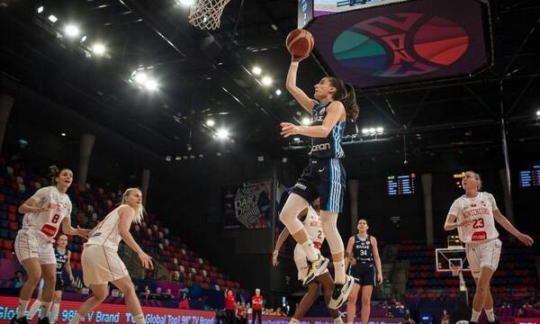 Eurobasket γυναικών 2023: Ήττα στην πρεμιέρα για την Εθνική Ελλάδας