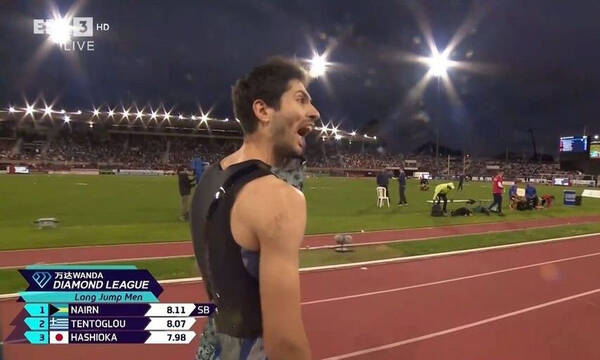 Δεύτερος στη Λοζάνη ο Τεντόγλου με 8,07 (Videos)