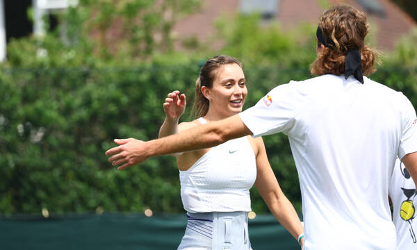 Στέφανος Τσιτσιπάς – Πάουλα Μοντόσα: Μαζί στη ζωή, μαζί και στα court του Wimbledon