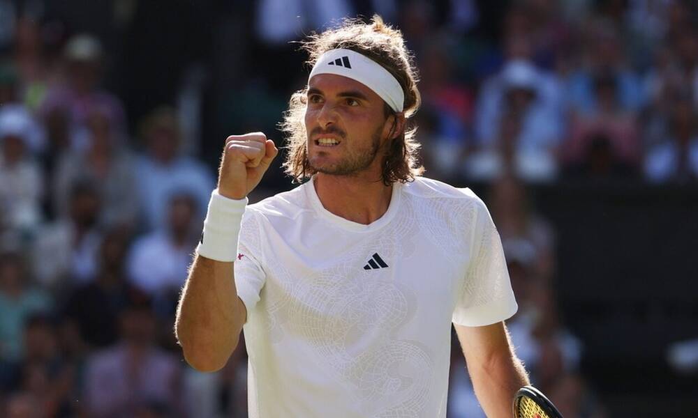 «Καταιγίδα» ο Στέφανος Τσιτσιπάς - Προκρίθηκε άνετα στους «16» του Wimbledon