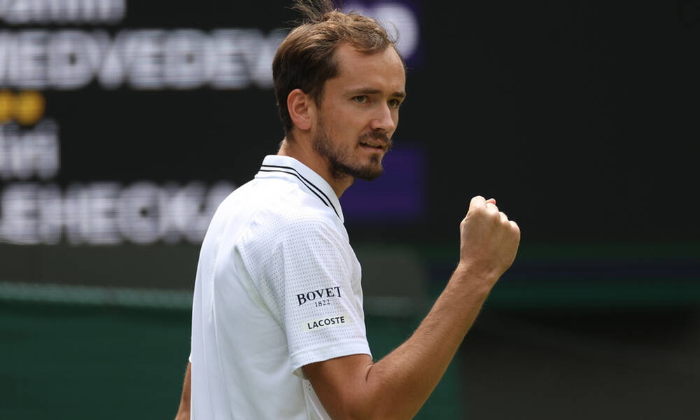 Στέφανος Τσιτσιπάς: Ο Μεντβέντεφ τον περιμένει στα προημιτελικά του Wimbledon