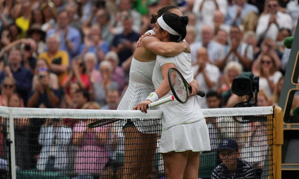Wimbledon: Ζαμπέρ και Βοντρούσοβα στον τελικό των γυναικών