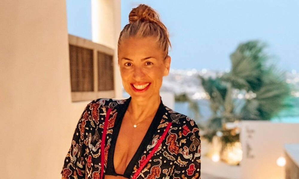 Μαρία Ηλιάκη: Φωτογραφίζει την κόρη της στο πλοίο για Κρήτη