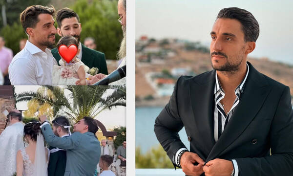 Ο Σάκης πάντρεψε στενό του φίλο & έγινε νονός στην κόρη του!