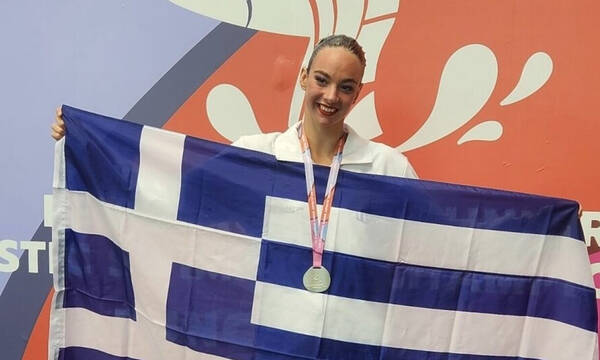 Καλλιτεχνική Κολύμβηση: Αργυρό μετάλλιο η Καράγγελου