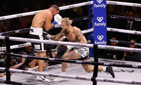 Ο Τζέικ Πολ μπήκε με τανκ στον αγώνα πυγμαχίας με τον Νέιτ Ντίαζ και τον έβγαλε νοκ άουτ