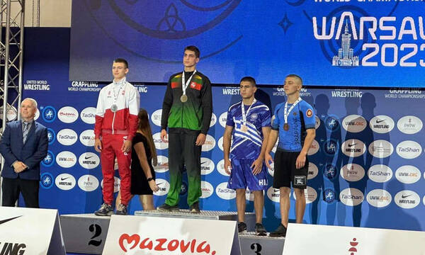 Χάλκινο μετάλλιο στο Παγκόσμιο πρωτάθλημα Πάλης Υποταγής ο Βαβίλης