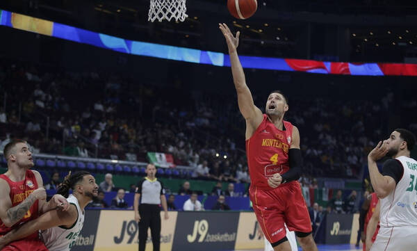 Μουντομπάσκετ, 4ος όμιλος: Ο Βούτσεβιτς οδήγησε το Μαυροβούνιο στην πρώτη του νίκη