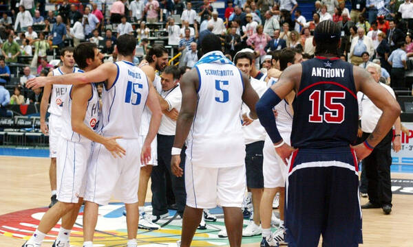 Μουντομπάσκετ, Ελλάδα - ΗΠΑ: Η μέρα που η εθνική ταπείνωσε την Αμερική