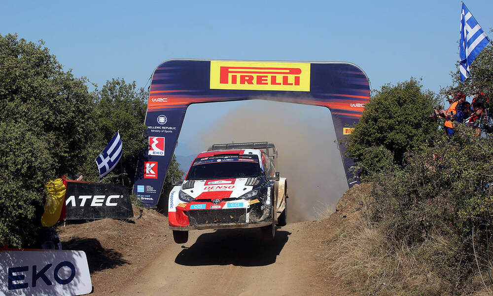 WRC: Δεύτερη νίκη στο Rally Acropolis ο Ροβάνπερα | Έκανε 1-2 η Toyota με Έβανς