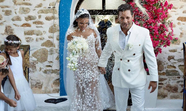 «Υπέροχη γυναίκα μου», γράφει ο Ευθύμης Ζησάκης μετά τον γάμο του