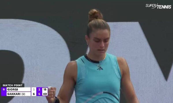 Τένις: Εύκολα στα προημιτελικά της Γουαδαλαχάρα η Σάκκαρη