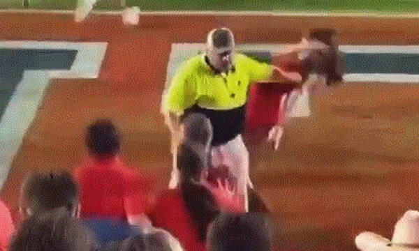 ΗΠΑ: Σεκιουριτάς «γκρέμισε» κοπέλα που μπήκε στο γήπεδο για να πανηγυρίσει τη νίκη της ομάδας της