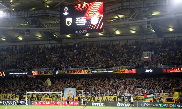 AEK: Βαριά «καμπάνα» 82.000 ευρώ από την UEFA – Σοβαρός κίνδυνος κλεισίματος θυρών στην OPAP Arena