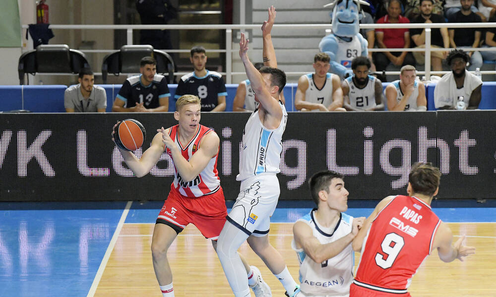 Basket League, Κολοσσός – Ολυμπιακός 59-102: Παράσταση για έναν ρόλο στη Ρόδο