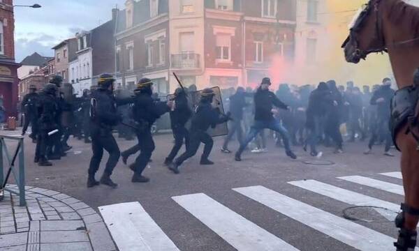 Γαλλία: Σοβαρά επεισόδια πριν το Λανς - Αϊντχόφεν - Συγκρούσεις Ολλανδών με την αστυνομία