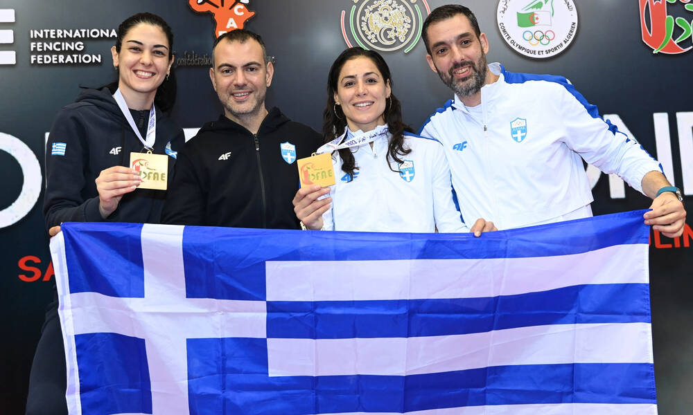 Ξιφασκία: Γκουντούρα και Γεωργιάδου ξεκίνησαν με μετάλλιο τη σεζόν στο Παγκόσμιο Κύπελλο