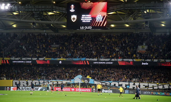 AEK: «Καμπάνα» από την UEFA με κλείσιμο θυρών στην «OPAP Arena» – Με αναστολή 2 ετών η ποινή