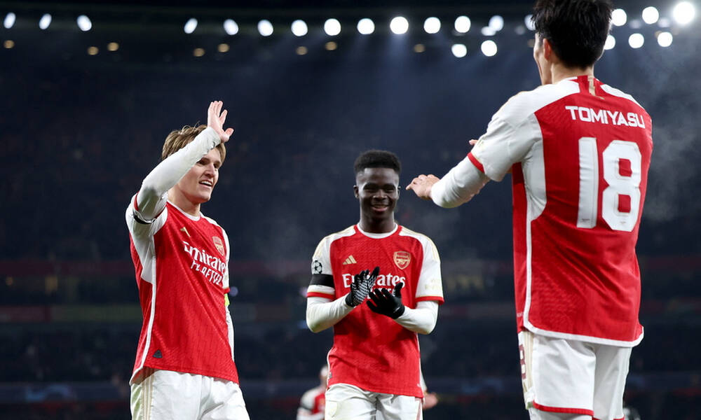 Champions League: Εξάρα πρόκρισης για Άρσεναλ | Επική επιστροφή για Ίντερ και PSV - Τα highlights