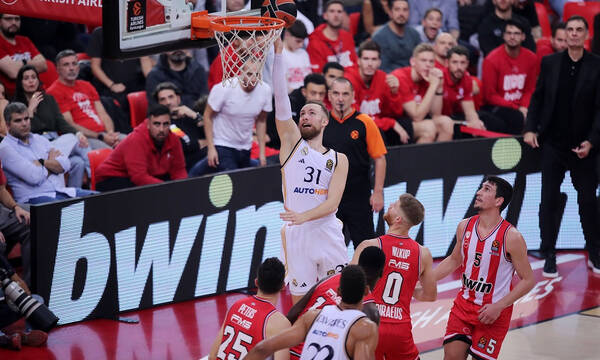 Euroleague, Ολυμπιακός – Ρεάλ Μαδρίτης 71-77: Με «αέρα» Πρωταθλήτριας Ευρώπης στο ΣΕΦ!