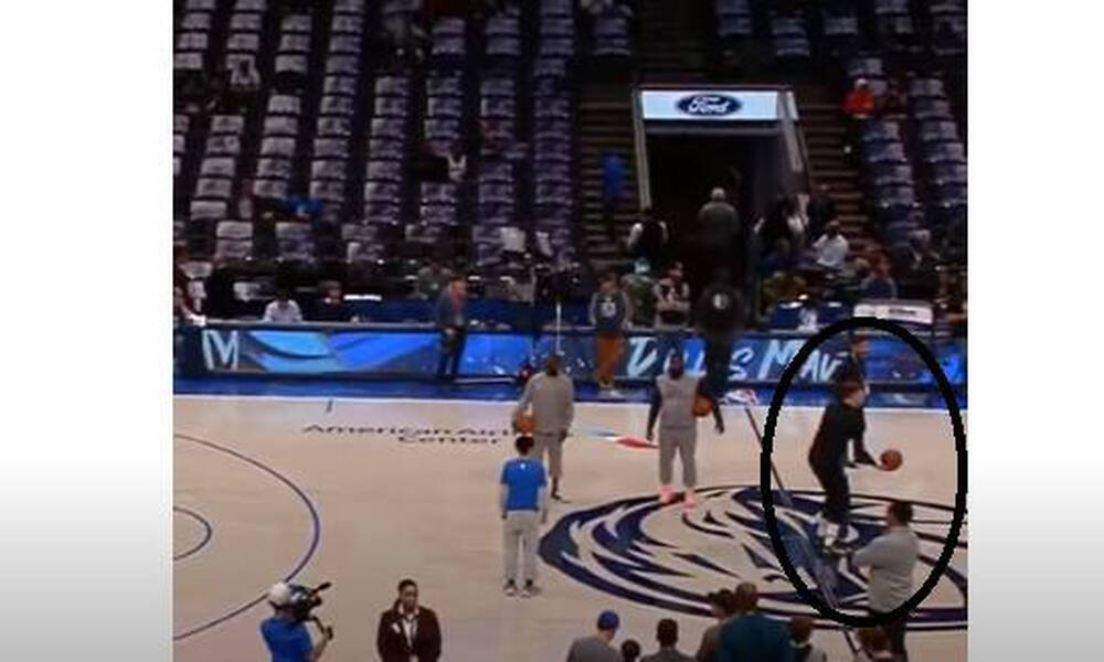 NBA: Απίθανος! Ο Λούκα Ντόντσιτς το έβαλε από το κέντρο με πλάτη στο καλάθι – Δείτε το video