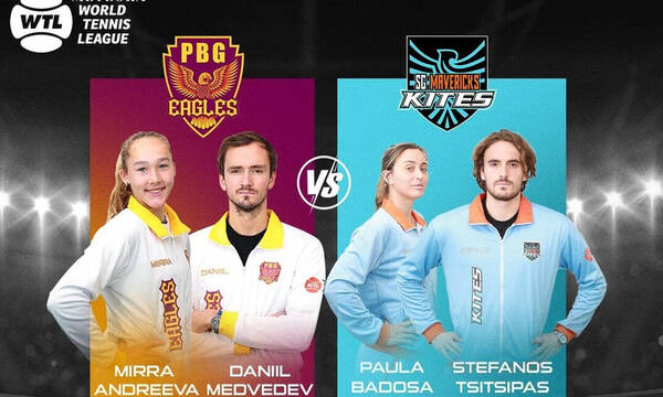 Τσιτσιπάς-Μπαντόσα: Νίκη για το ζευγάρι στο Άμπου Ντάμπι