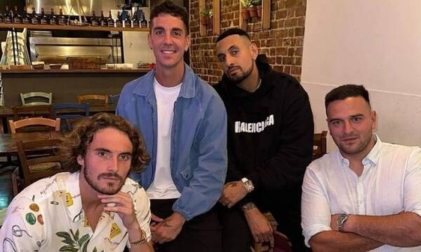 Τσιτσιπάς και Κύργιος έβαλαν τέλος στην κόντρα τους κι έριξαν «βόμβα» για το Davis Cup