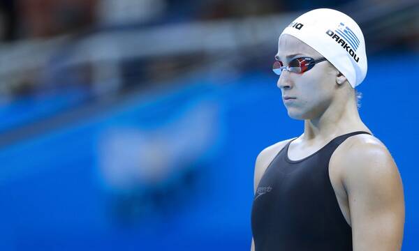 Παγκόσμιο Κολύμβησης: Πανελλήνιο ρεκόρ και πέμπτη θέση για τη Δράκου στα 50μ. ύπτιο