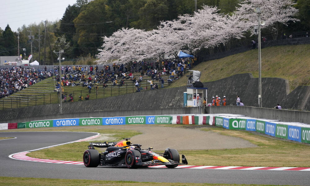 Formula 1: Poleman και στην Ιαπωνία ο Φερστάπεν – Τον ζόρισε ο Πέρεζ