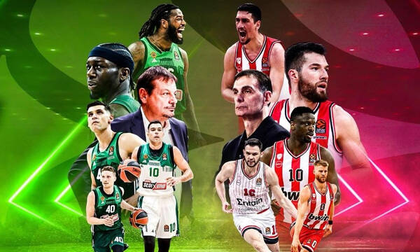 Παναθηναϊκός AKTOR – Ολυμπιακός: LIVE το ντέρμπι «αιωνίων» της Basket League