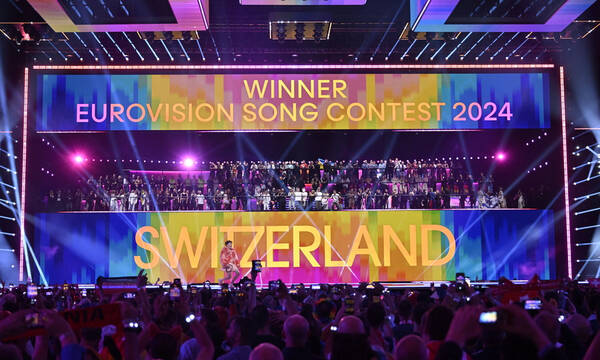Eurovision 2024: Νικήτρια η Ελβετία - Η θέση που πήρε η Ελλάδα και η Κύπρος