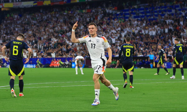 Euro 2024: Μόλις 10 λεπτά χρειάστηκαν οι Γερμανοί να σκοράρουν - Το πρώτο γκολ του τουρνουά