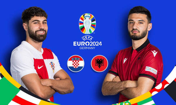 Euro 2024 LIVE: Η εξέλιξη του αγώνα Κροατία - Αλβανία