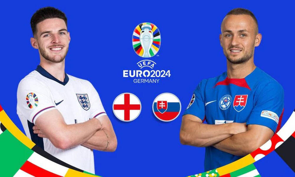 Euro 2024 LIVE: Αγγλία - Σλοβακία για τους «16» της διοργάνωσης