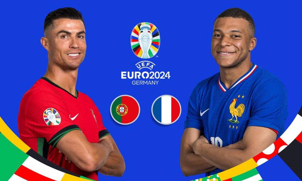 LIVE CHAT, Euro 2024: Πορτογαλία - Γαλλία, το δεύτερο μεγάλο ντέρμπι των προημιτελικών