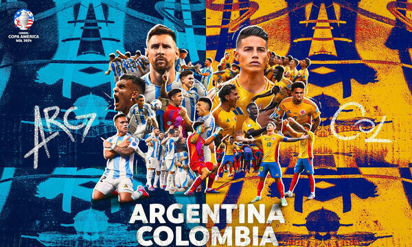 Copa America 2024: Αργεντινή και Κολομβία διεκδικούν το τρόπαιο – Πού θα δείτε τον τελικό