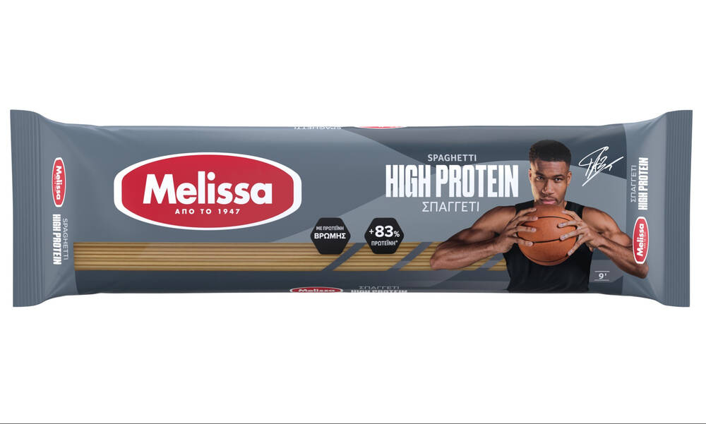 Νέα Ζυμαρικά Melissa Boost & Melissa High Protein με την υπογραφή του Γιάννη Αντετοκούνμπο