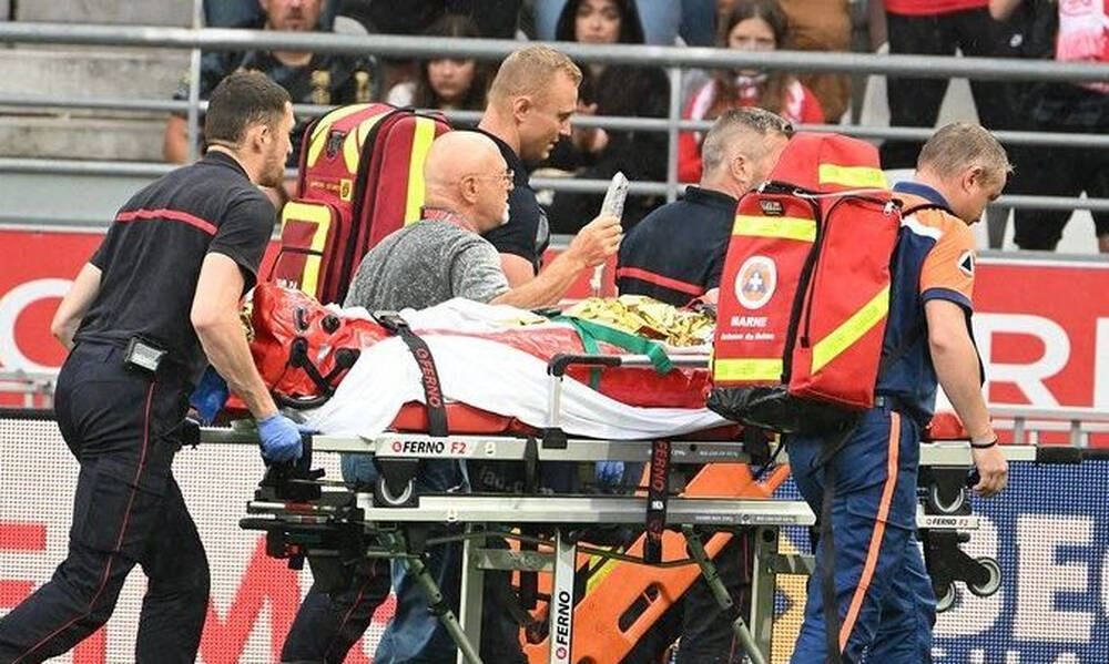 Σοκαριστικός τραυματισμός στη Γαλλία – Διακοπή μισής ώρας στο Ρεμς – Λιλ