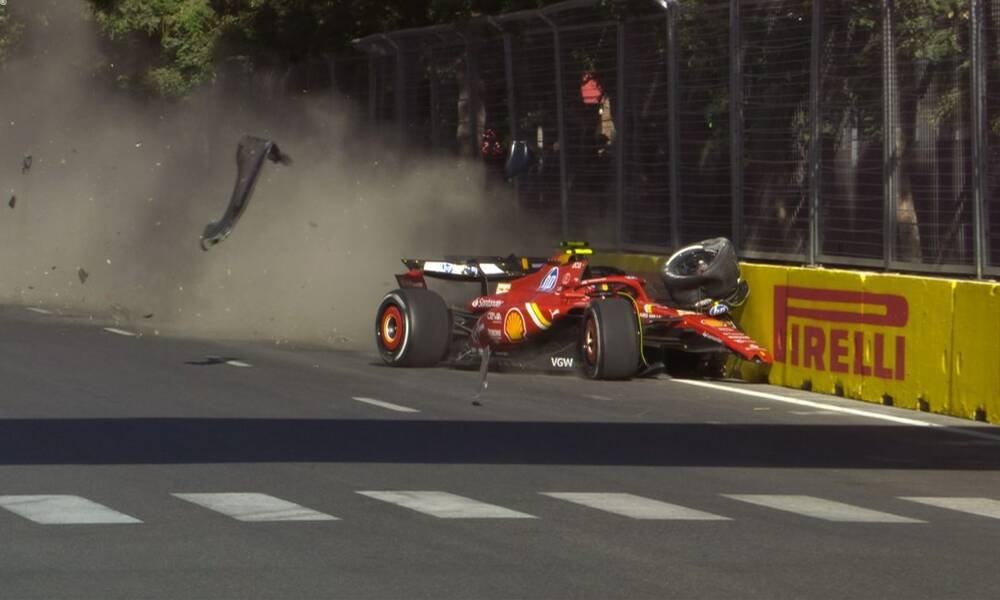 Formula 1: Τρομακτικό ατύχημα 1,5 γύρο πριν το τέλος στο Μπακού - Νικητής ο απίθανος Πιάστρι