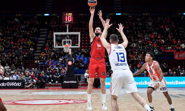 Euroleague Βαθμολογία: Πλησιάζουν κορυφή οι ελληνικές ομάδες