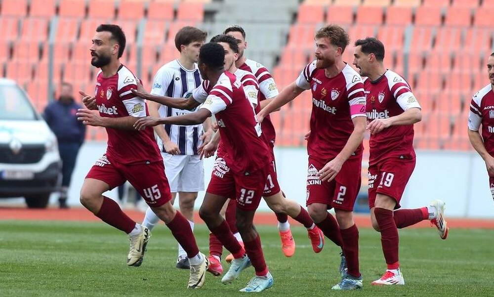 Super League 2: H ΑΕΛ πήρε βαθμό ανόδου από τον Ηρακλή - Χαμός στο φινάλε του αγώνα (vids)