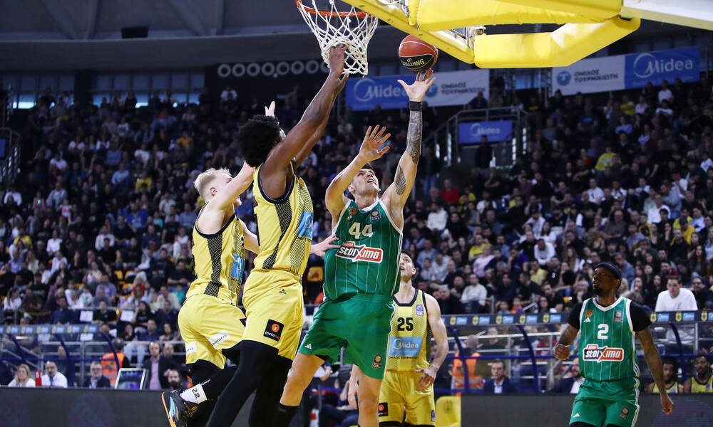 Άρης – Παναθηναϊκός AKTOR: Τα highlights του αγώνα της Greek Basketball League