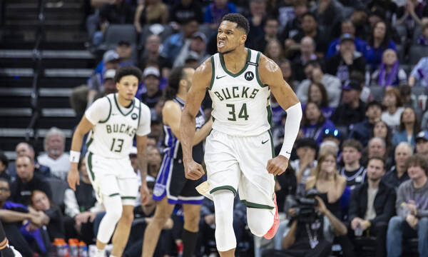 Γιάννης Αντετοκούνμπο: Τρομερός «Greek Freak» οδήγησε τους Μπακς σε μεγάλο «διπλό»